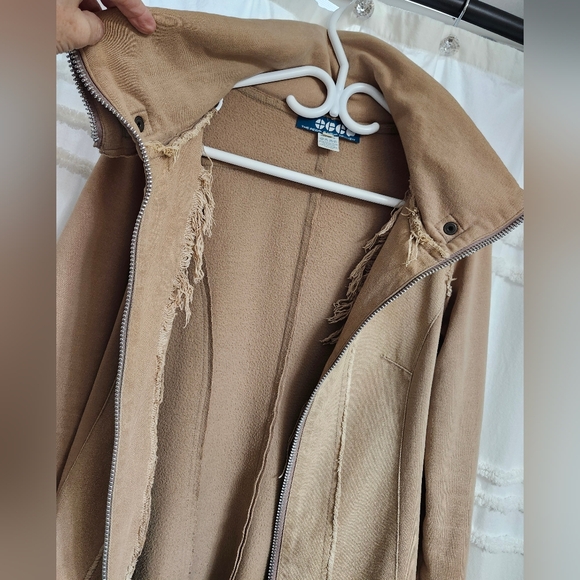 Vintage, Distressed, Tan Colored, The People Have Spoken Coat. Final Price! - Picture 14 of 15